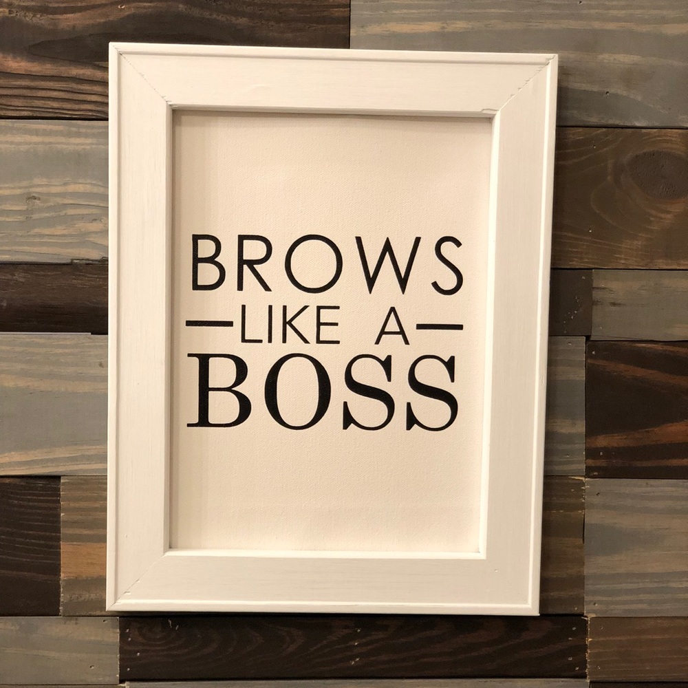 Brows like a boss